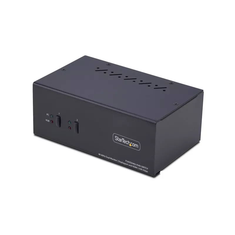 StarTech.com P2ADDH462-KVM-SWITCH KVM switch Black