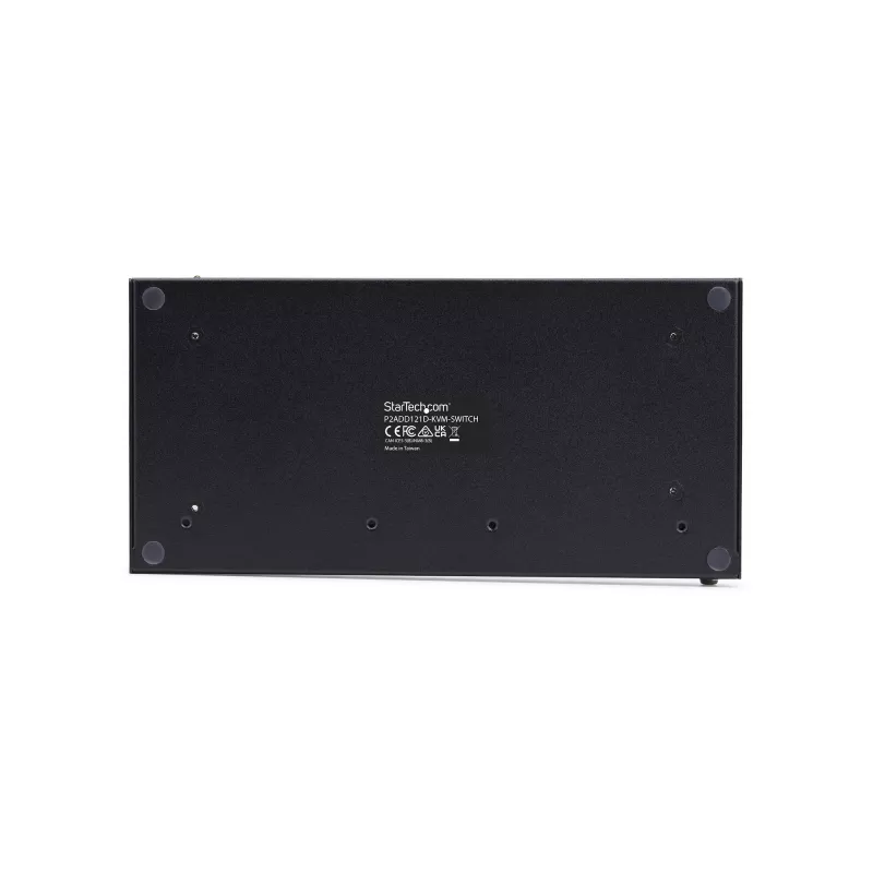 StarTech.com 2-Port Dual-Monitor DisplayPort KVM Switch with Dual View Video Matrix, 4K 60Hz, 4x USB Hub Ports, Hotkey Switching, DP 1.2 Matrix KVM, TAA Compliant