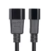 StarTech.com 4.5m (15ft) Power Extension Cord, C14 to C13 PDU Power Cord, 15A 250V, 14AWG, AC Power Cable for PDU/Power Supply, KEMA-KEUR Certified