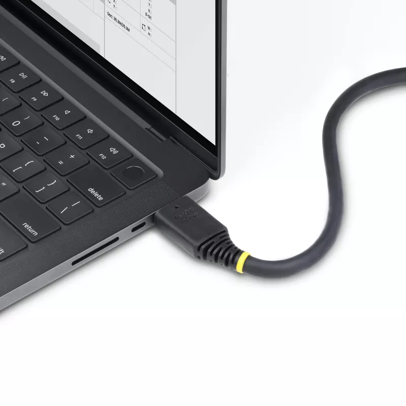 StarTech.com 20ft (6.1m) High Speed HDMI Cable with Gripping Connectors, 4K 60Hz/1440p 144Hz, HDR10/HDCP 2.2/ARC, 18Gbps, UHD HDMI 2.0 Cord for TV/Monitor/Display, TPE Jacket