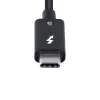 StarTech.com 2.6ft (80cm) Thunderbolt 5 Cable, 80Gbps/Up to 120Gbps, 240W PD, 8K 60Hz, Certified Thunderbolt Cable - Compatible w/Thunderbolt 4/USB4/USB-C