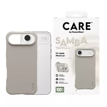 Cover PanzerGlass CARE by Fashionable Case Samba Vanilla MagSafe iPhone 17 Air