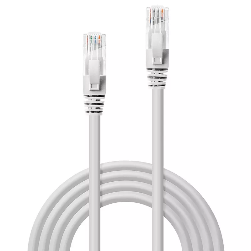 Network Cable Lindy 1m RJ-45 Cat6 U/UTP White