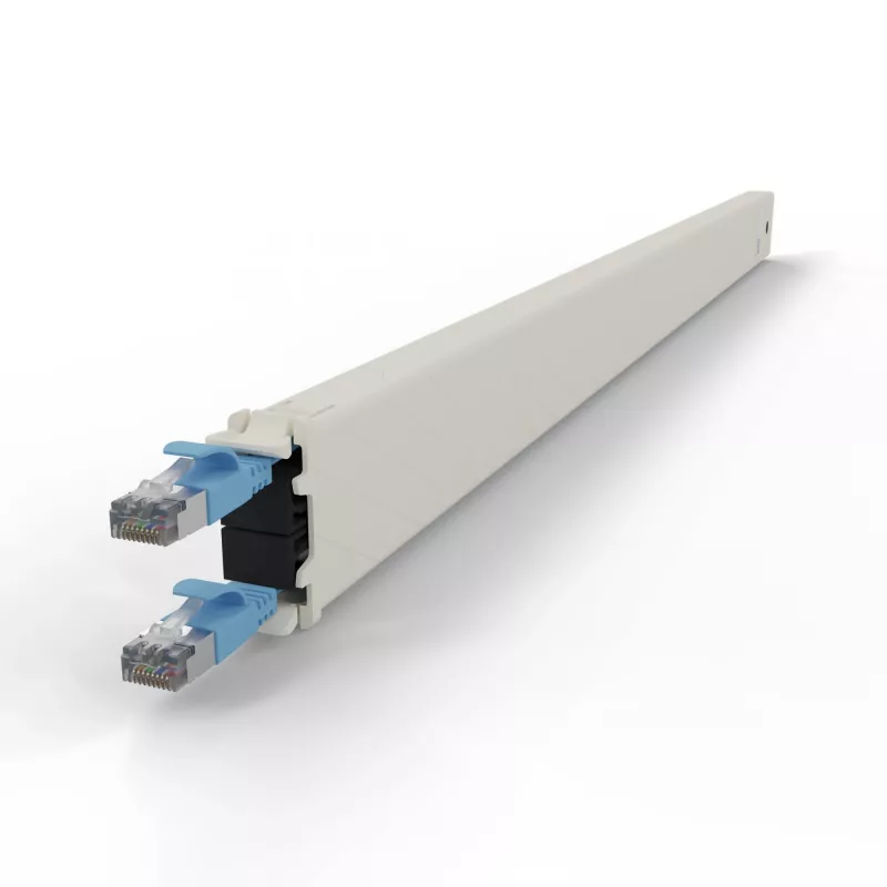 Networking cable PATCHBOX CONE30STPBL RJ-45 Cat6a 1.8 m Blue