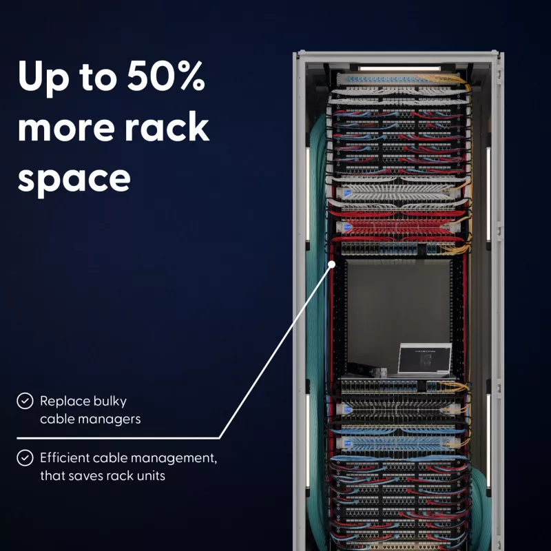 PATCHBOX.one / Cassette / 30RU / STP / Violet, 1.8 m, Cat6a, U/FTP (STP), RJ-45, RJ-45, Violet