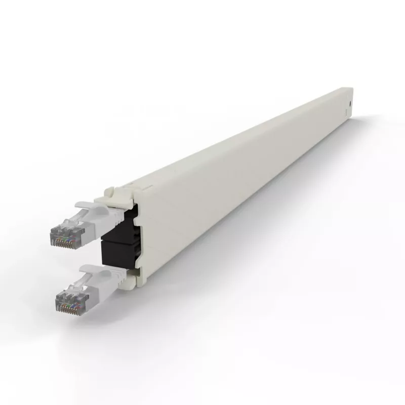 Networking cable PATCHBOX CONE30STPWH RJ-45 Cat6a 1.8 m White