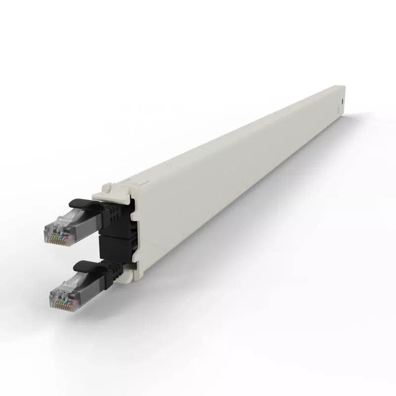 Networking Cable PATCHBOX CONE30UTPBK RJ-45 Cat6a 1.8m Black