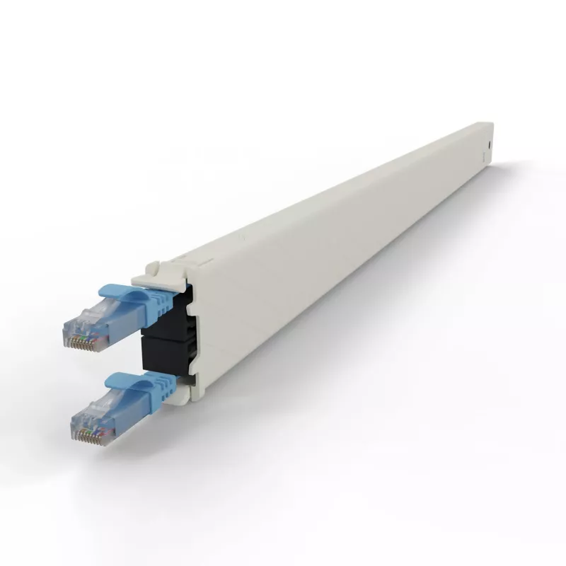 Networking Cable PATCHBOX CONE30UTPBL RJ-45 Cat6a 1.8m Blue