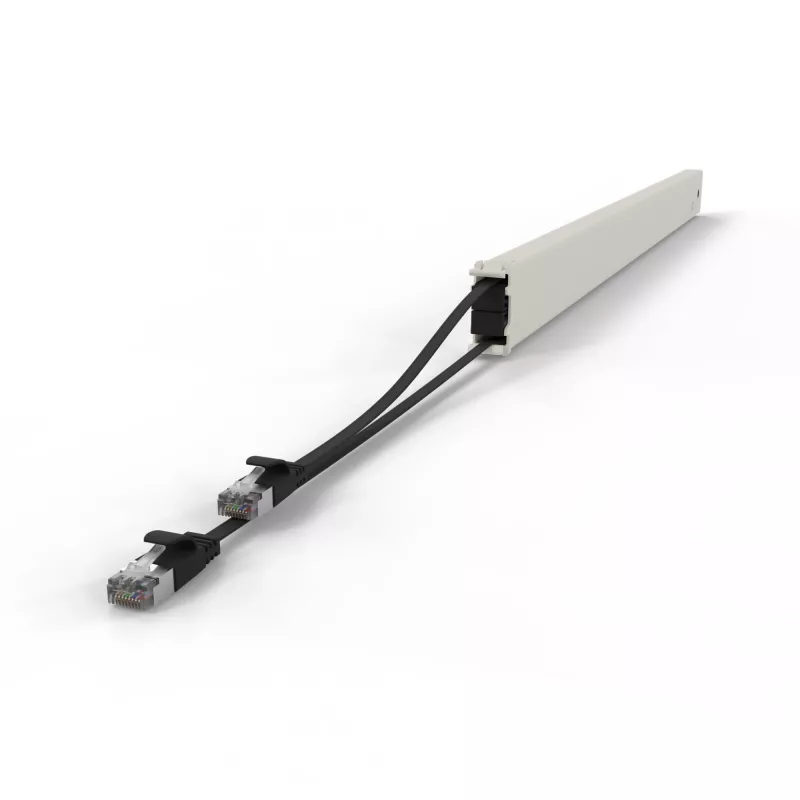 Networking cable PATCHBOX CONE46STPBK RJ-45 Cat6a 2.5 m Black