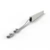 Networking cable PATCHBOX CONE46STPSL RJ-45 Cat6a 2.5 m Grey