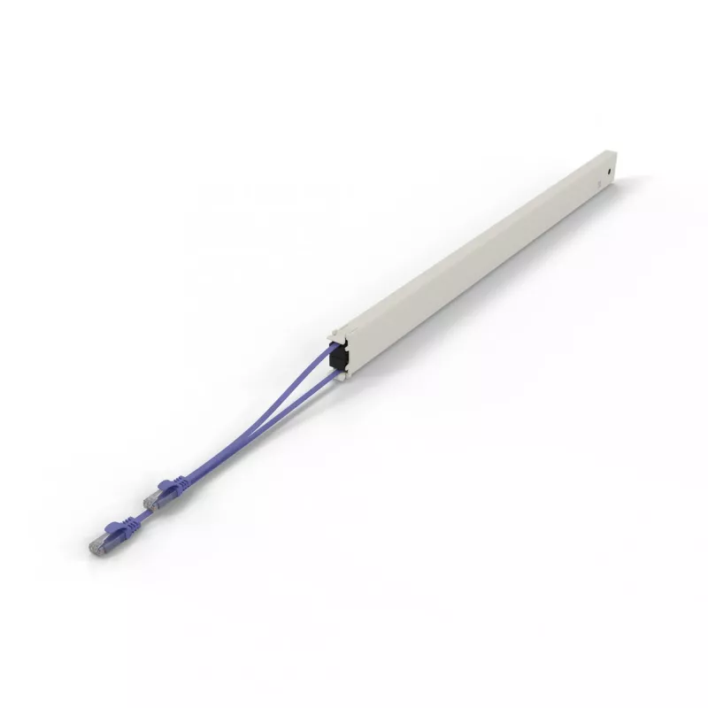 PATCHBOX.one / Cassette / 46RU / UTP / Violet, 2.5 m, Cat6a, U/UTP (UTP), RJ-45, RJ-45, Violet