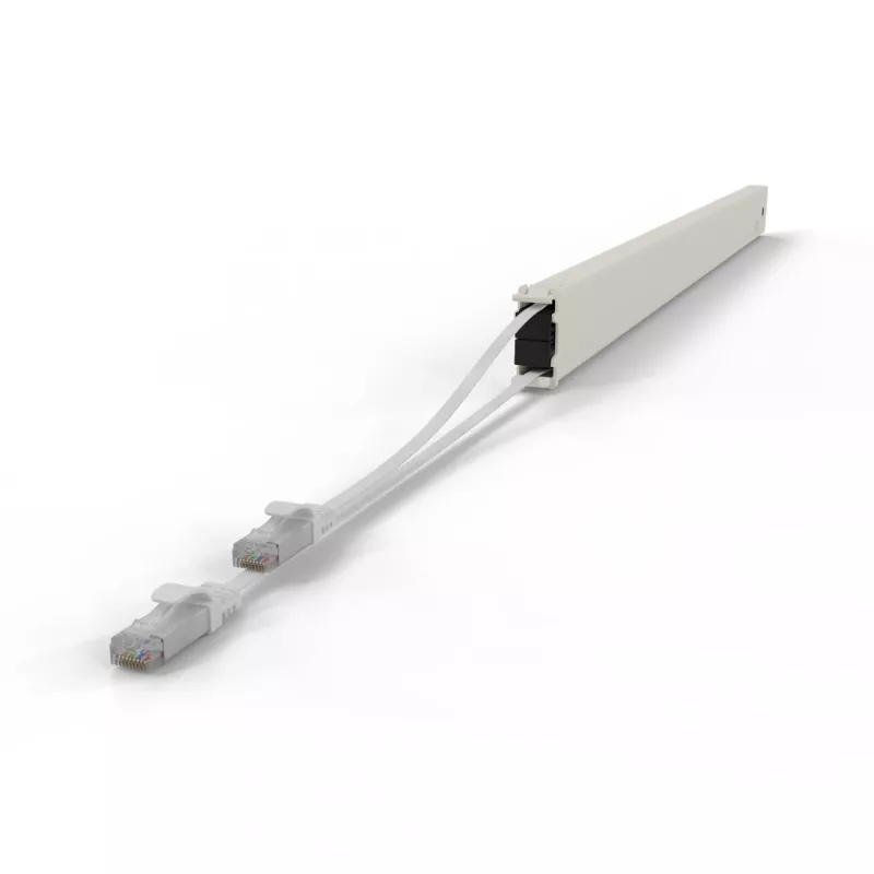 Networking Cable PATCHBOX CONE46UTPWH RJ-45 Cat6a 2.5m White