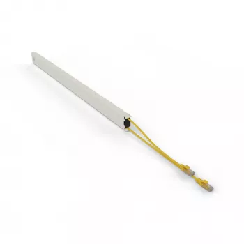 Networking cable PATCHBOX CONE46UTPYL RJ-45 Cat6a 2.5 m Yellow