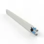 Networking cable PATCHBOX CONEX8STPBL RJ-45 Cat6a 0.8 m Blue
