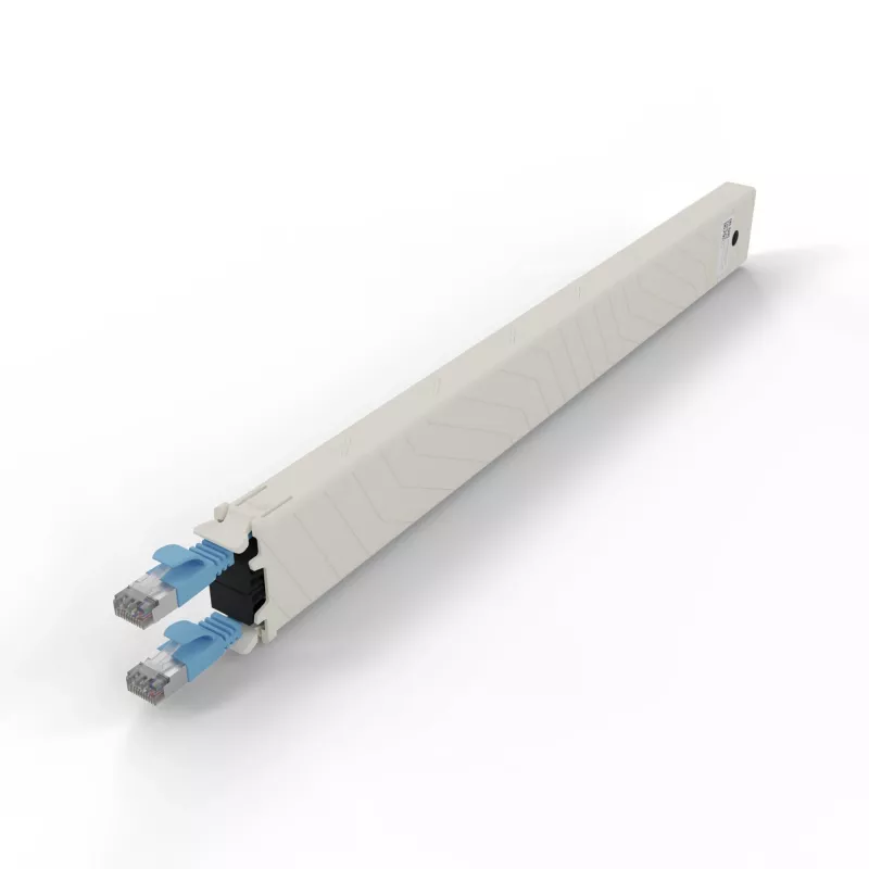 Networking cable PATCHBOX CONEX8STPBL RJ-45 Cat6a 0.8 m Blue