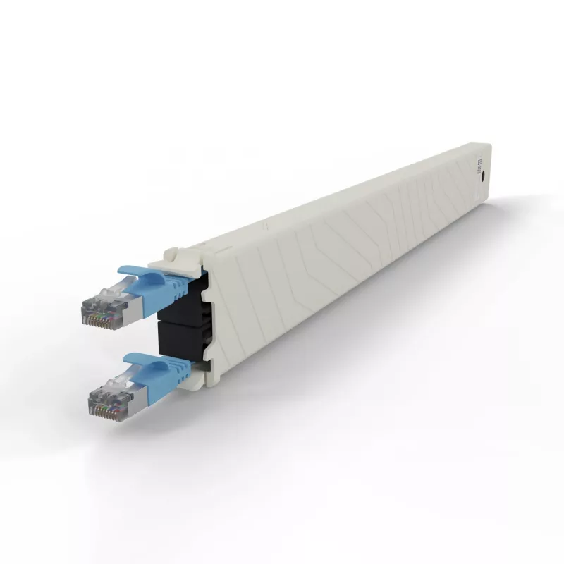 Networking cable PATCHBOX CONEX8STPBL RJ-45 Cat6a 0.8 m Blue