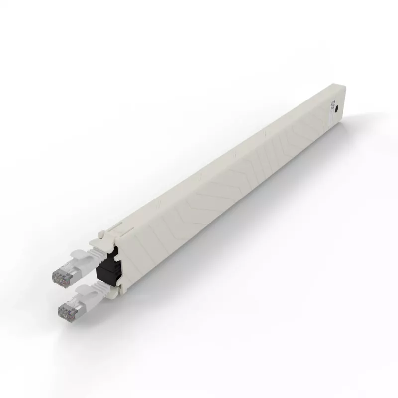 Networking Cable PATCHBOX CONEX8STPWH RJ-45 Cat6a 0.8 m White