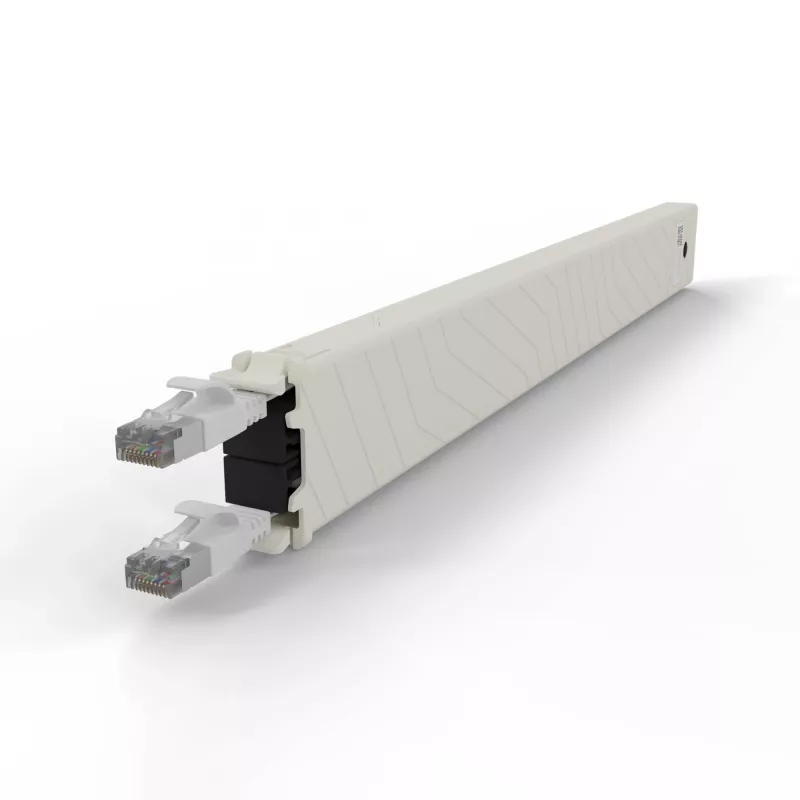 Networking Cable PATCHBOX CONEX8STPWH RJ-45 Cat6a 0.8 m White