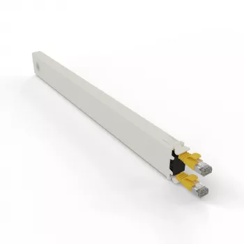 Networking cable PATCHBOX CONEX8STPYL RJ-45 Cat6a 0.8 m Yellow