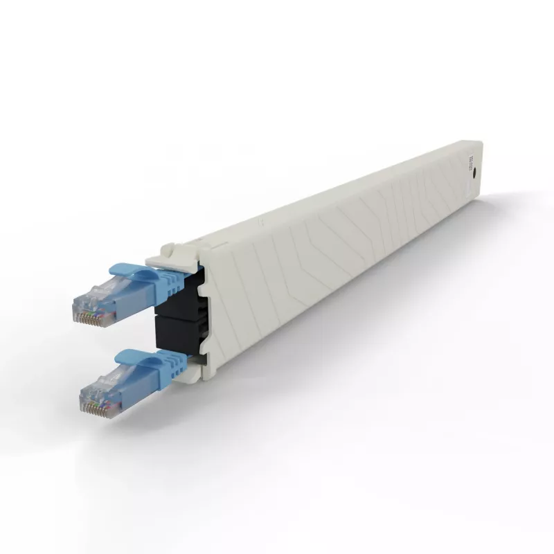 Networking cable PATCHBOX CONEX8UTPBL RJ-45 Cat6a 0.8 m Blue