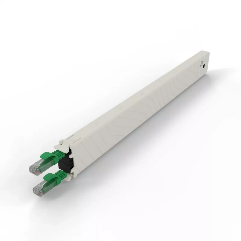 Networking Cable PATCHBOX CONEX8UTPGR RJ-45 Cat6a 0.8m Green