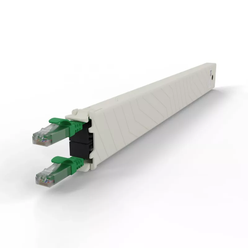 Networking Cable PATCHBOX CONEX8UTPGR RJ-45 Cat6a 0.8m Green