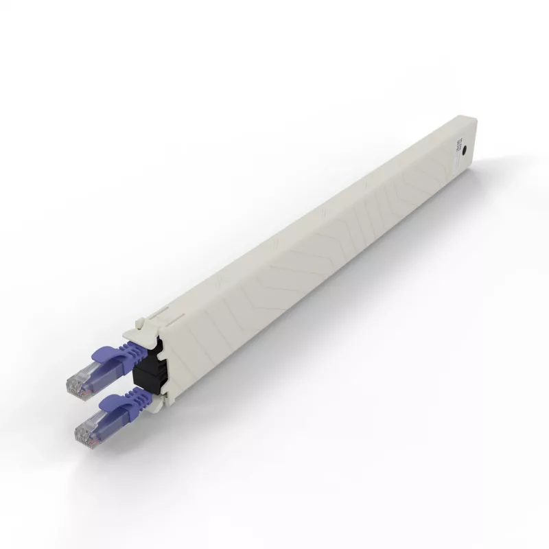 Networking Cable PATCHBOX CONEX8UTPVI RJ-45 Cat6a 0.8m Violet