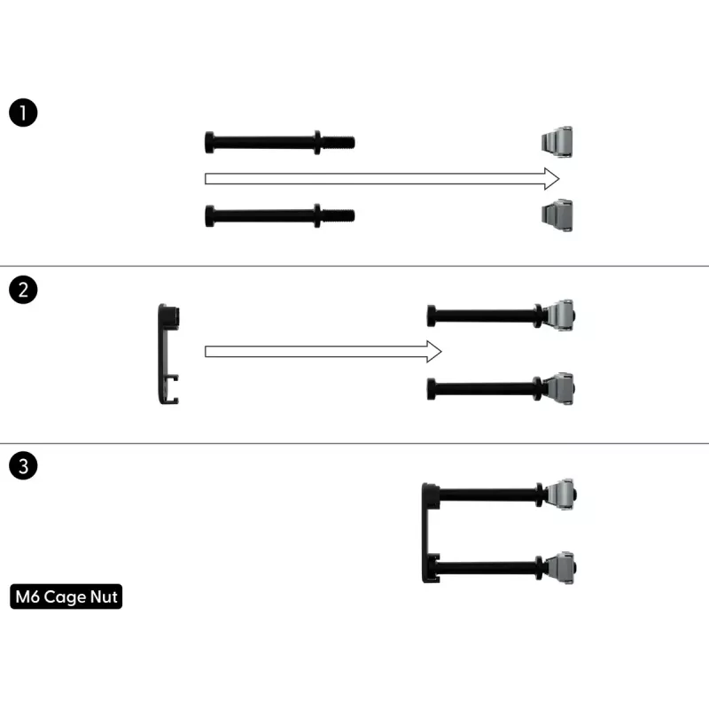 Cable management panel PATCHBOX Patchcatch Solo 24-Pack Black Red