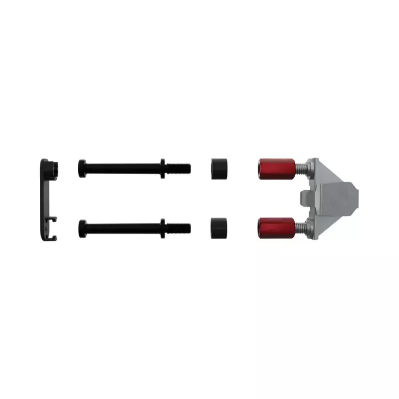 Cable management panel PATCHBOX Patchcatch Solo 24-Pack Black Red