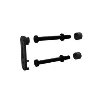 Cable management panel PATCHBOX Patchcatch Solo 24-Pack Black Red