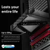 PATCHBOX Setup.exe 2.0 Installation Tool for 19 inch Racks, 50 kg Load, Black Aluminium/Stainless Steel, 48.3 cm