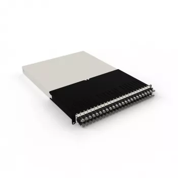 PATCHBOX patchbox.one 30RU Cat6a U/FTP Retractable Cable System, 24 Cassettes, 1.8m, Black