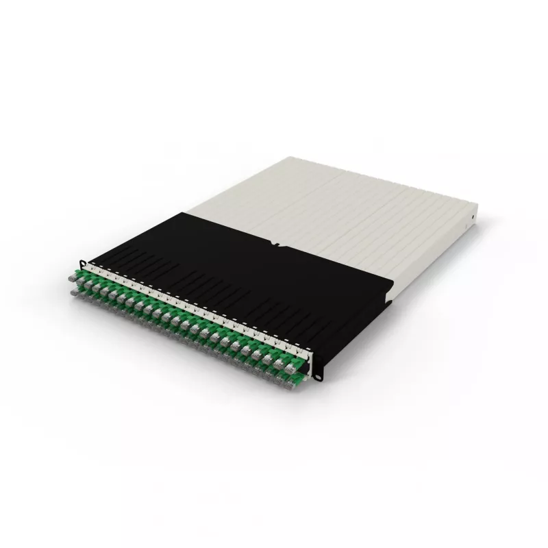 PATCHBOX PONE30STPGR Patchbox.one 30RU Cat6a STP Retractable Cable System, Green, 1.8m