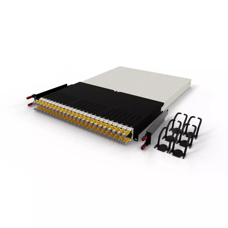PATCHBOX patchbox.one 30RU Cat6a S/FTP RJ-45 Retractable Patch Cable, 1.8 m, Yellow