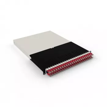 PATCHBOX .one 30RU Cat.6a UTP Red Retractable Cable Management System