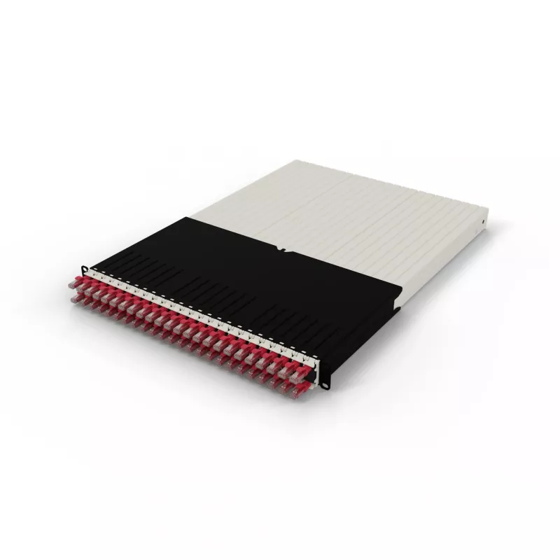 PATCHBOX .one 30RU Cat.6a UTP Red Retractable Cable Management System