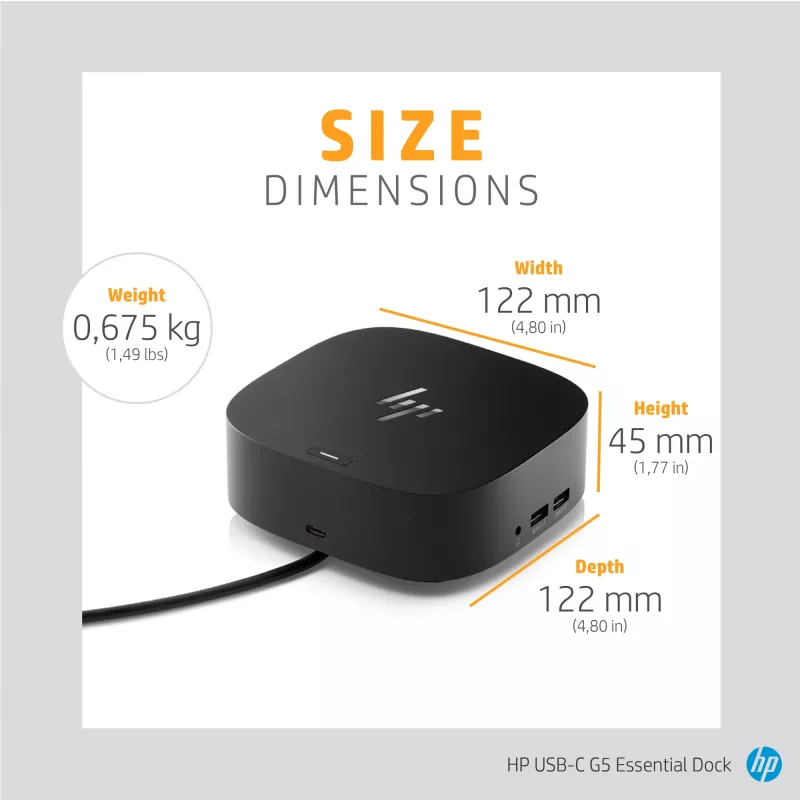 Docking Station HP USB-C G5 Essential Dock