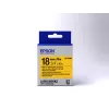 Epson Label Cartridge Strong Adhesive LK-5YBW Black/Yellow 18mm (9m)