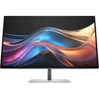 HP Series 7 Pro 27 inch QHD Monitor - 727pq, 68.6 cm (27 inch), 2560 x 1440 pixels, Quad HD, LCD, 5 ms, Black