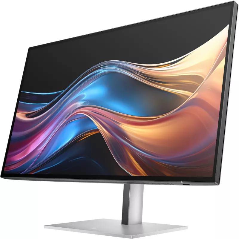 HP Series 7 Pro 27 inch QHD Monitor - 727pq, 68.6 cm (27 inch), 2560 x 1440 pixels, Quad HD, LCD, 5 ms, Black