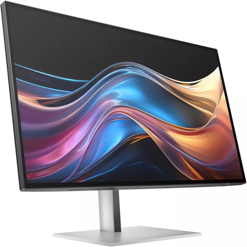 HP Series 7 Pro 27 inch QHD Monitor - 727pq, 68.6 cm (27 inch), 2560 x 1440 pixels, Quad HD, LCD, 5 ms, Black