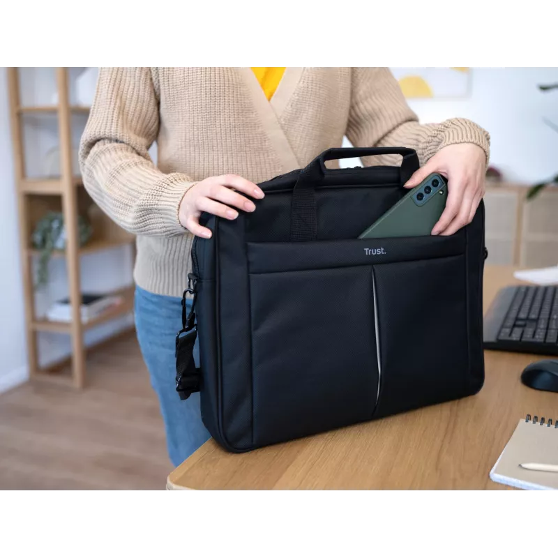 Trust Primo Carry bag for 16 inch laptops, Briefcase, 40.6 cm (16 inch), Shoulder strap