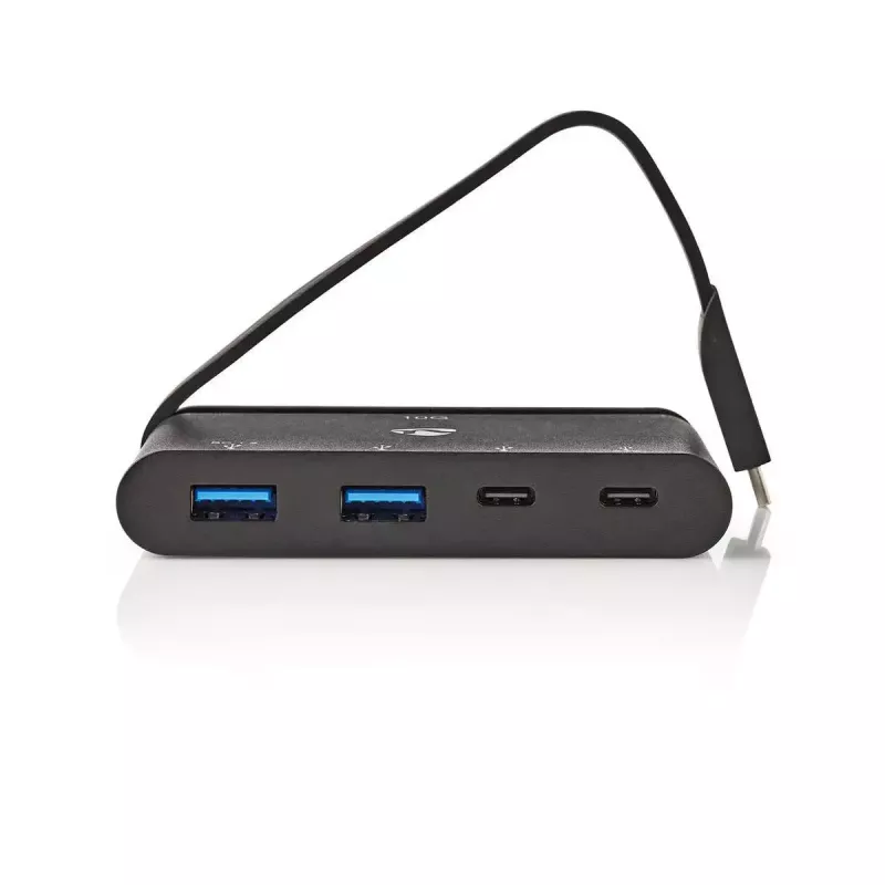 Nedis TCARF250BK USB 3.2 Gen 1 Type-C Hub Black