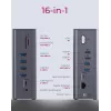 ICY BOX IB-DK2262AC Wired USB 3.2 Gen 1 (3.1 Gen 1) Type-C Anthracite
