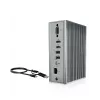 ICY BOX IB-DK2262AC Wired USB 3.2 Gen 1 (3.1 Gen 1) Type-C Anthracite