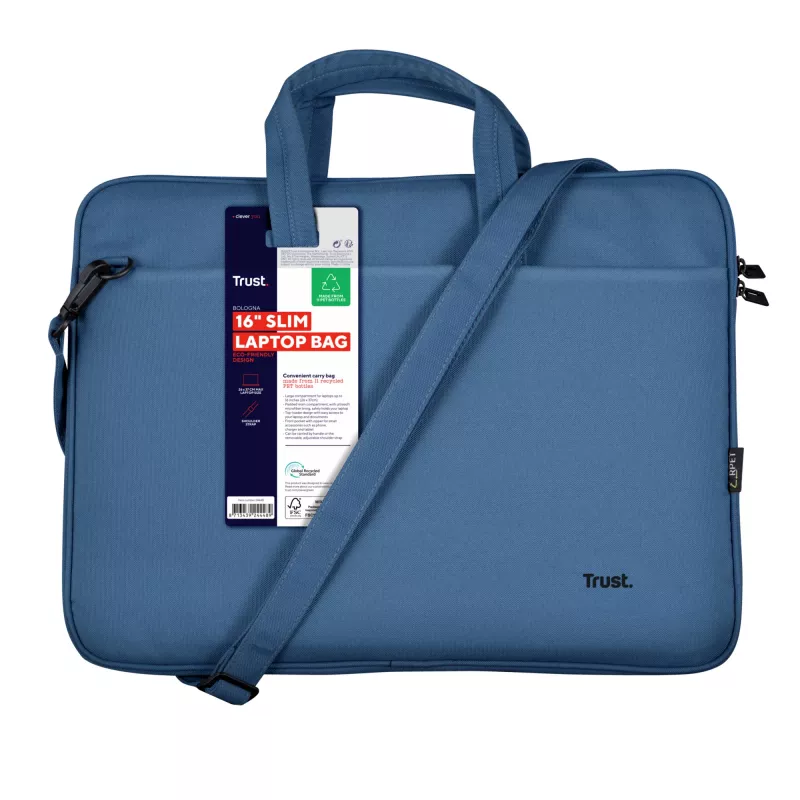 Trust Bologna 40.6 cm (16 inch) Briefcase Blue