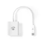 USB graphics adapter Nedis CCGB64651WT02 3840 x 2160 pixels White