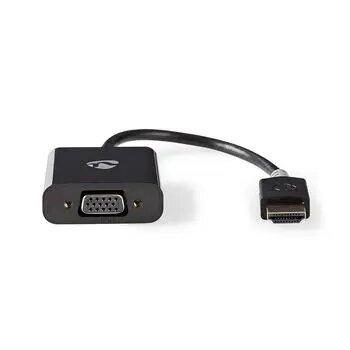 Video Cable Adapter Nedis CCBW34900AT02 0.2m VGA HDMI