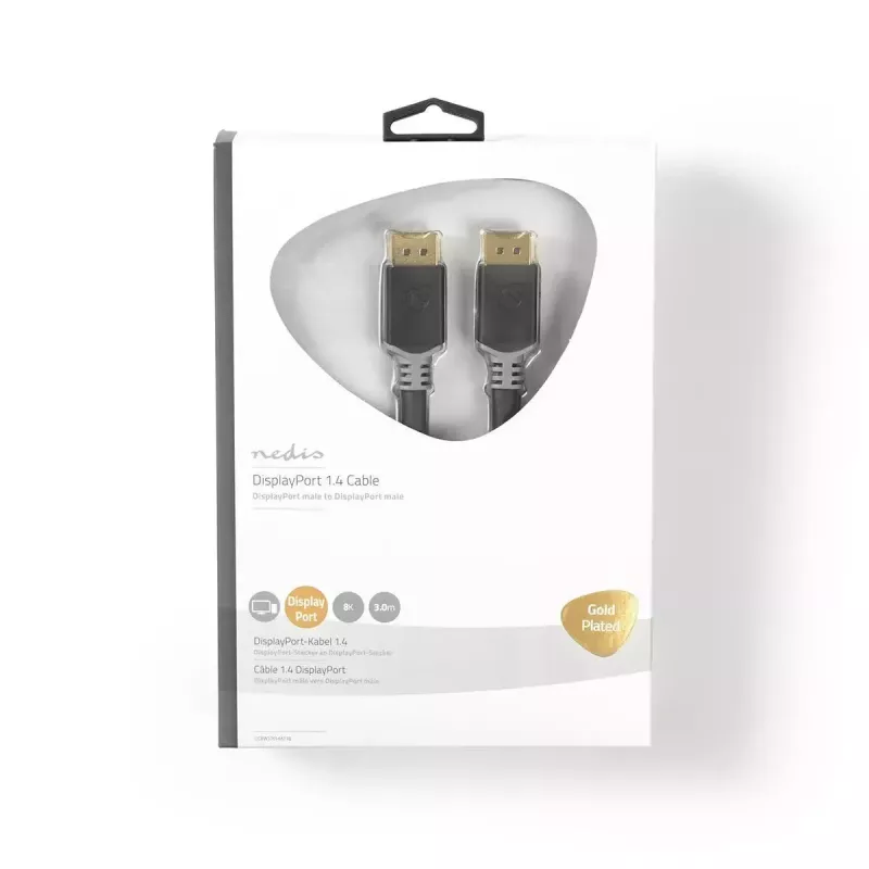DisplayPort cable Nedis CCBW37014AT30 3 m DisplayPort to DisplayPort