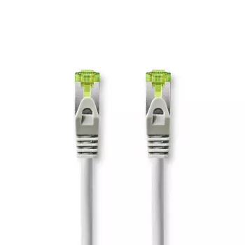 Nedis CCBW85420GY100 networking cable Grey 10 m Cat7 S/FTP